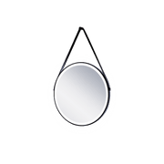 LED Decorative Round Strap Mirror with Demister gallery detail image