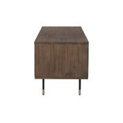 HAMILTON Entertainment TV Unit Solid Acacia Wood 200cm - Toffee Colour gallery detail image