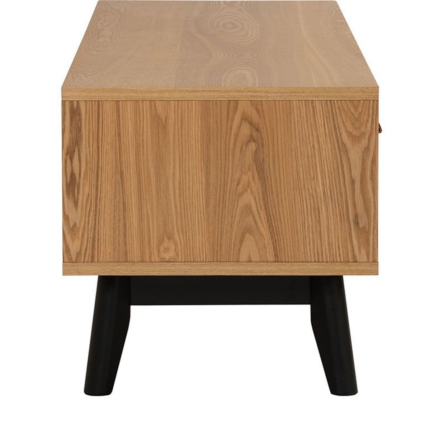 CASTOR Entertainment TV Unit 180cm - Natural, Navy Blue & Black gallery detail image