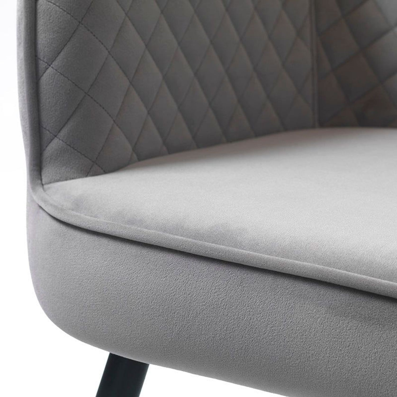 BERRIE 2 Seater Sofa - Grey gallery detail image