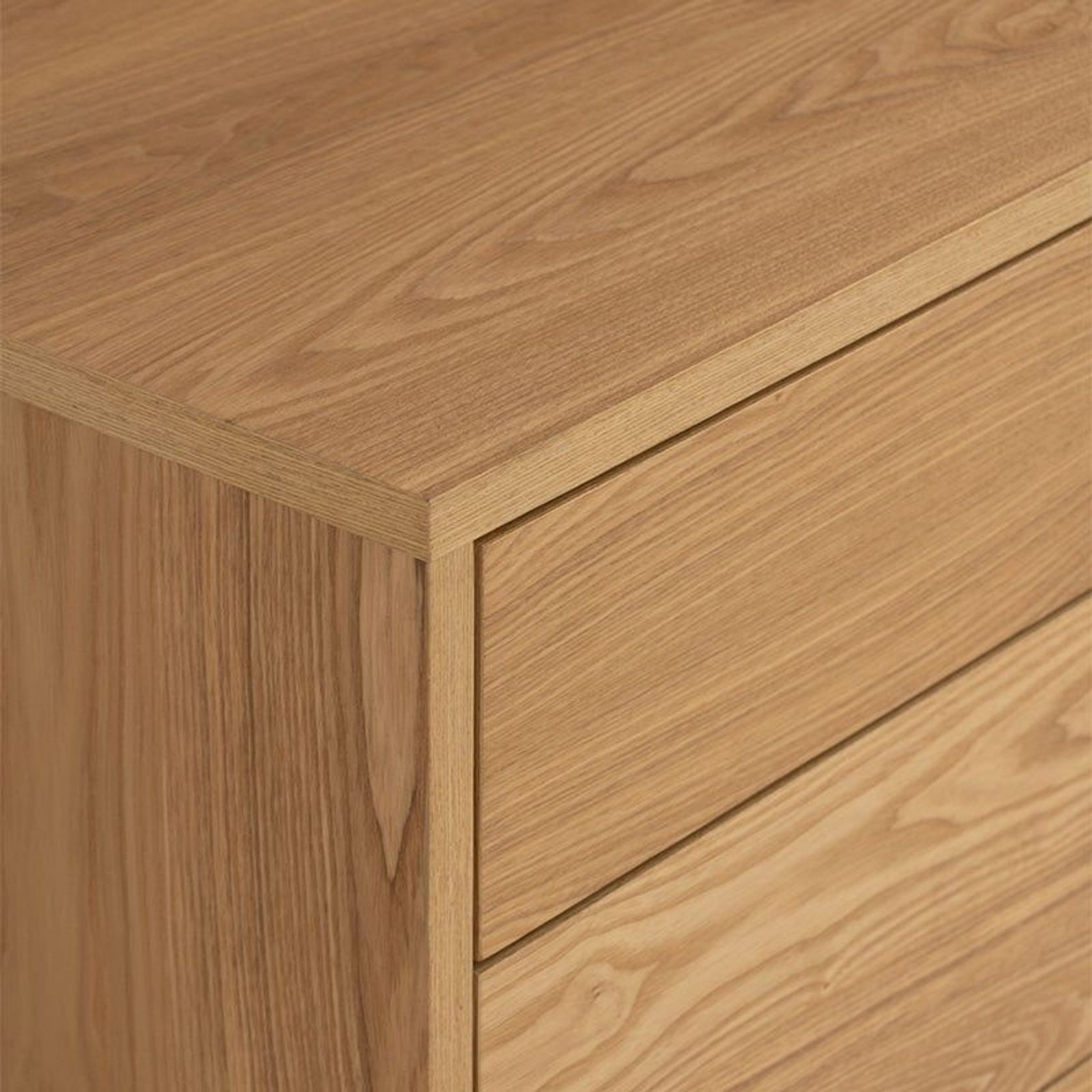 CASTOR Sideboard Buffet 125cm - Natural, Navy Blue & Black gallery detail image