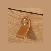 CASTOR Sideboard Buffet 125cm - Natural, Navy Blue & Black gallery detail image