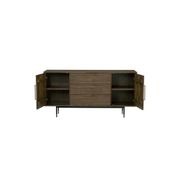 HAMILTON Sideboard Buffet Solid Acacia Wood 160cm - Toffee Colour gallery detail image