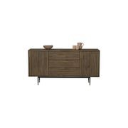 HAMILTON Sideboard Buffet Solid Acacia Wood 160cm - Toffee Colour gallery detail image