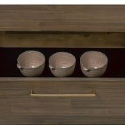 HAMILTON Sideboard Buffet Solid Acacia Wood 160cm - Toffee Colour gallery detail image
