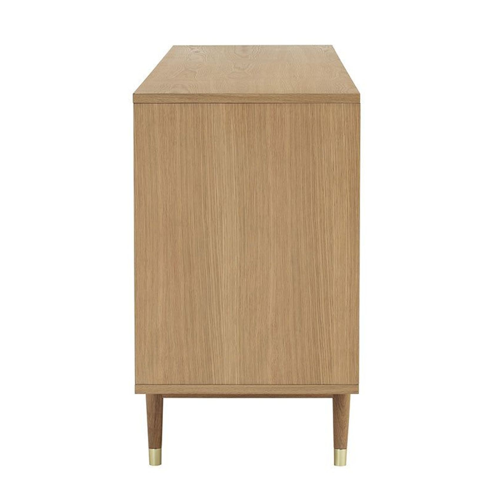 HOUSTON 200cm Sideboard Buffet - Oak & Grey gallery detail image