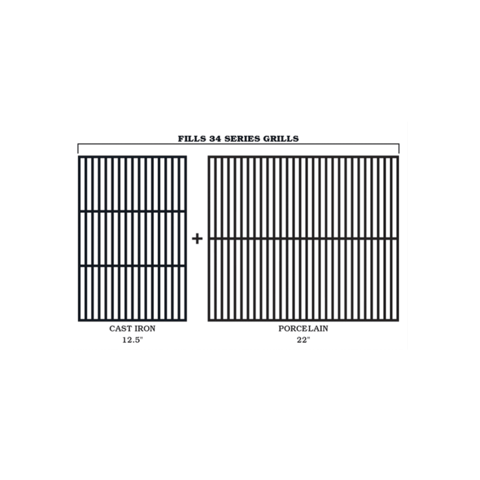 Traeger Pro 34 Cast Iron Grate Kit gallery detail image
