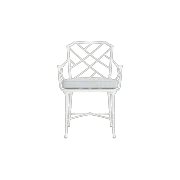 Calcutta Dining Arm Chair gallery detail image