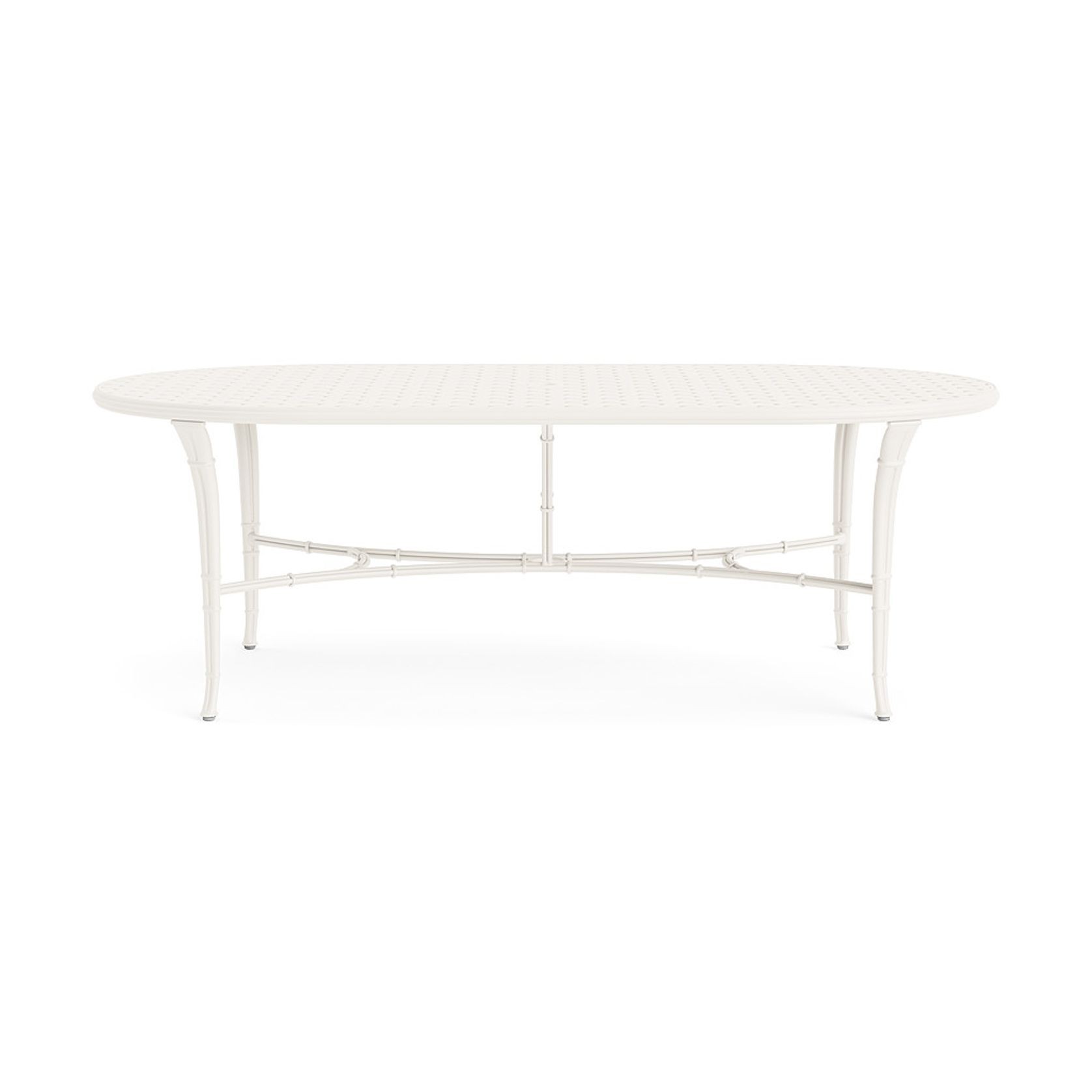 Calcutta 44" x 86" Oval Dining Umbrella Table gallery detail image