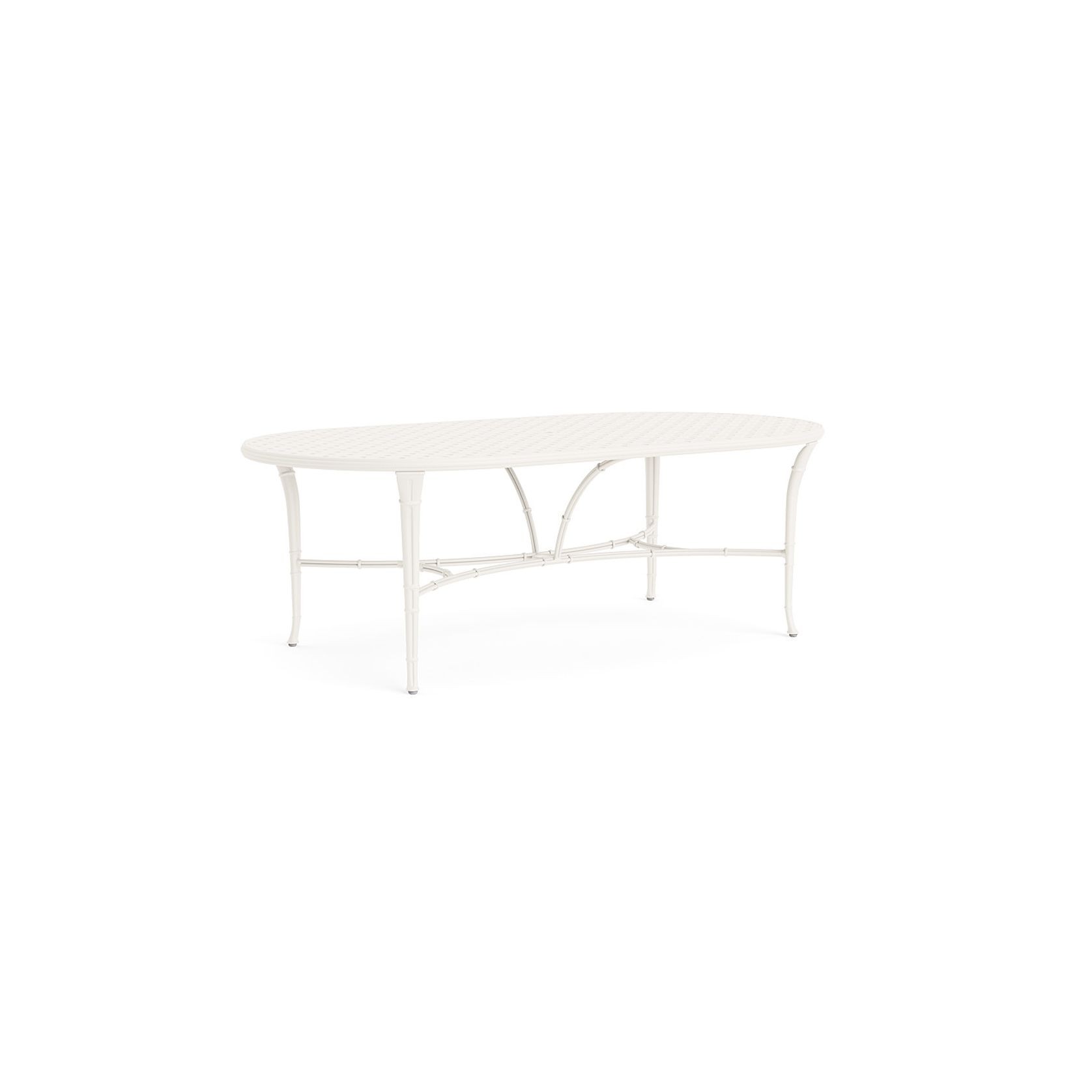 Calcutta 44" x 86" Oval Dining Umbrella Table gallery detail image