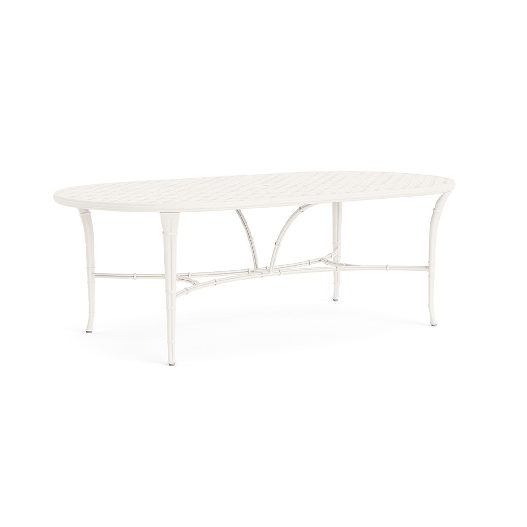 Calcutta 44" x 86" Oval Dining Umbrella Table gallery detail image