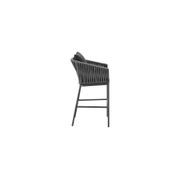 Kereru Aluminium and Rope Outdoor Bar Chair gallery detail image