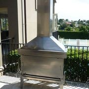 Custom 304 Stainless Fireplace gallery detail image