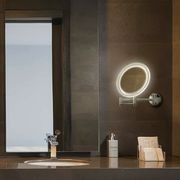 Wall Mount LED Magnify Mirror - Battery gallery detail image