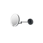 Black LED Magnify Mirror - Battery & USB gallery detail image