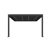 Caribbean Motorised Wall Mounted Louvre Roof Aluminium Pergola gallery detail image