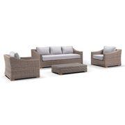 Retreat Outdoor 3 Seater Lounge with 2x Armchairs gallery detail image