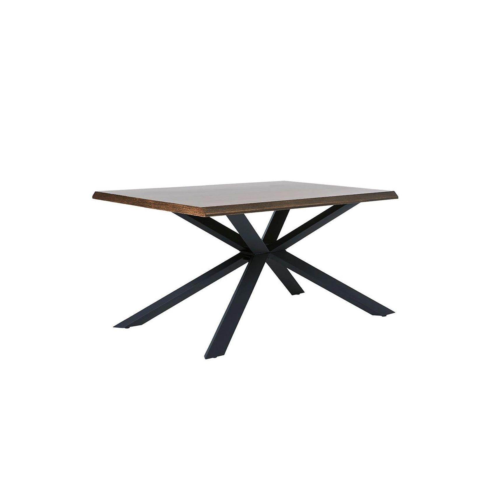 ARNO Dining Table 200cm - Brown & Black gallery detail image