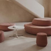 Button Medium Round Ottoman gallery detail image