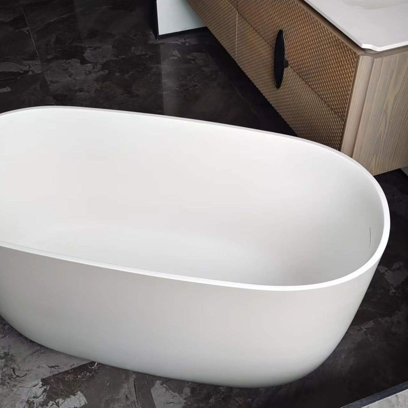 Josei Oval Japanese Soak Tub - 1200mm -MGB01 gallery detail image