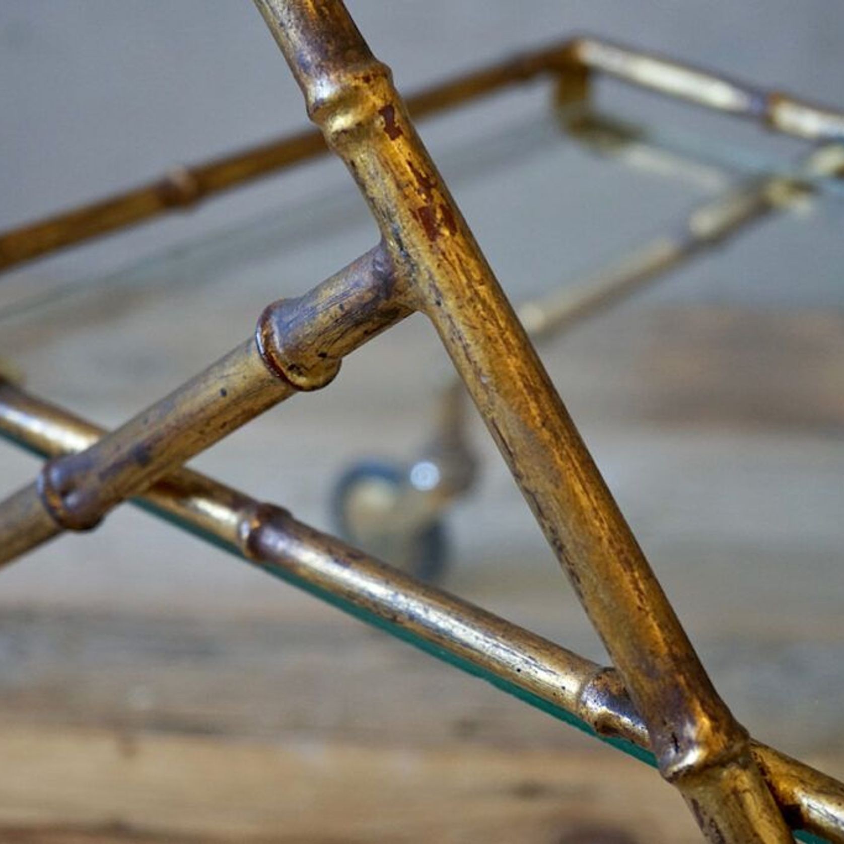 Vintage French Cocktail Trolley gallery detail image