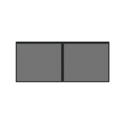 Retractable Shade Manual Blind For Tasman Wall Mounted Pergola gallery detail image