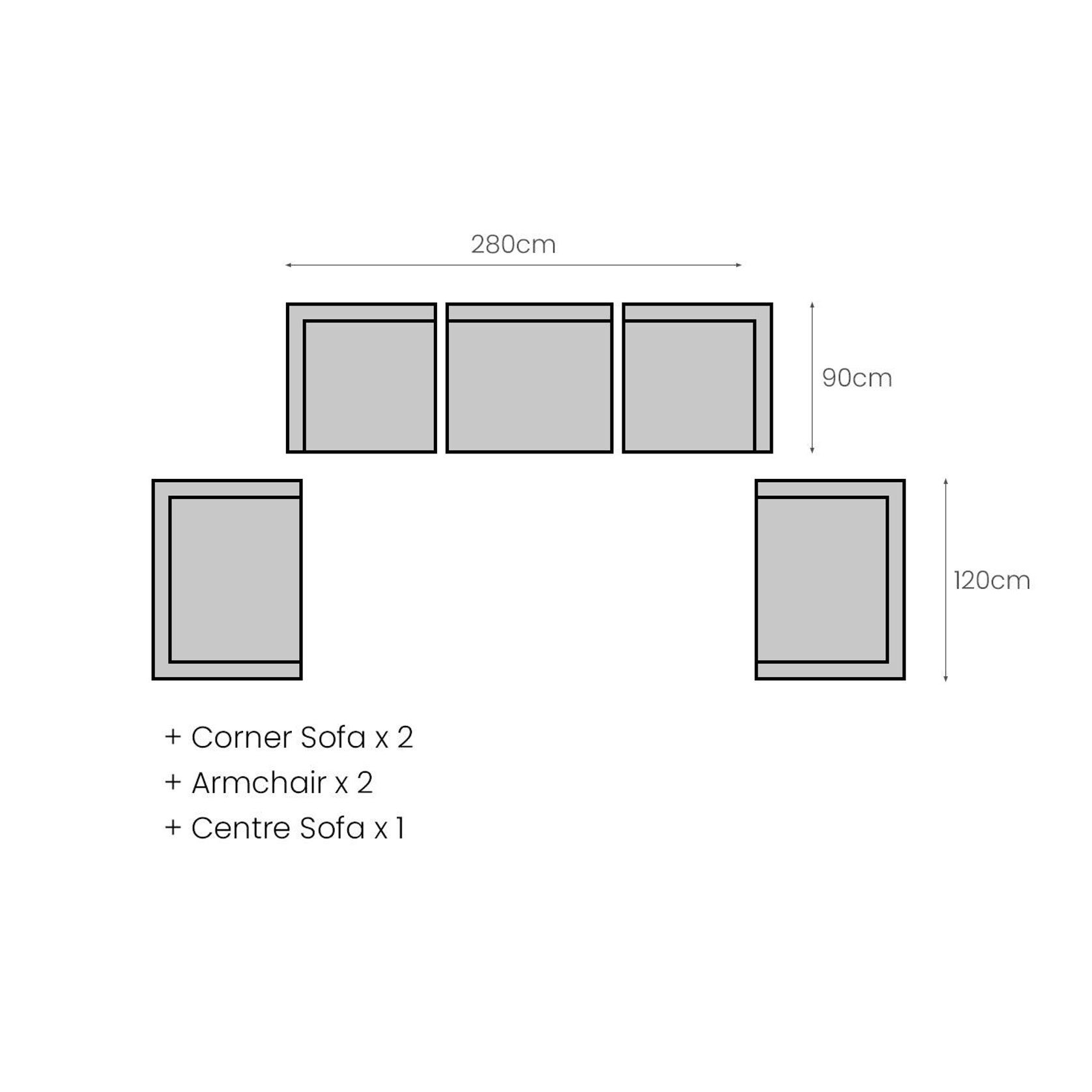 Ibis 2.0 Oversized Outdoor Corner Sofa gallery detail image