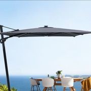 Alabaster 3m Square Cantilever Umbrella gallery detail image