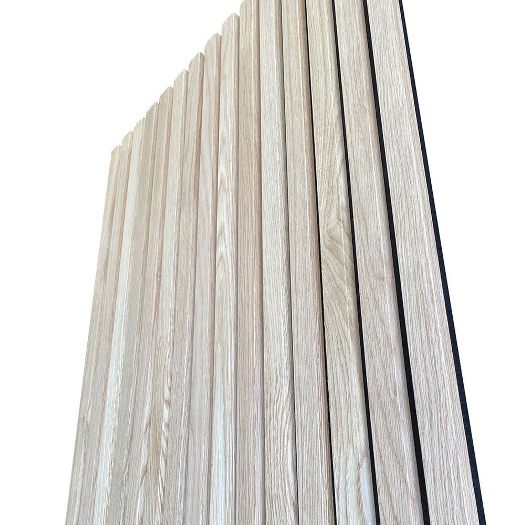 WOODFLEX Flexible Acoustic Wood Slat Panel - 3 Sided gallery detail image
