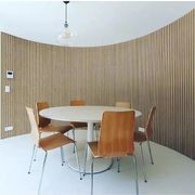 WOODFLEX Flexible Acoustic Wood Slat Wall Panel, Oak Veneer - 2400mm x 600mm gallery detail image
