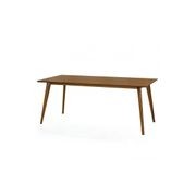 Bruno 180cm Rectangular Dining Table | Brown Oak gallery detail image