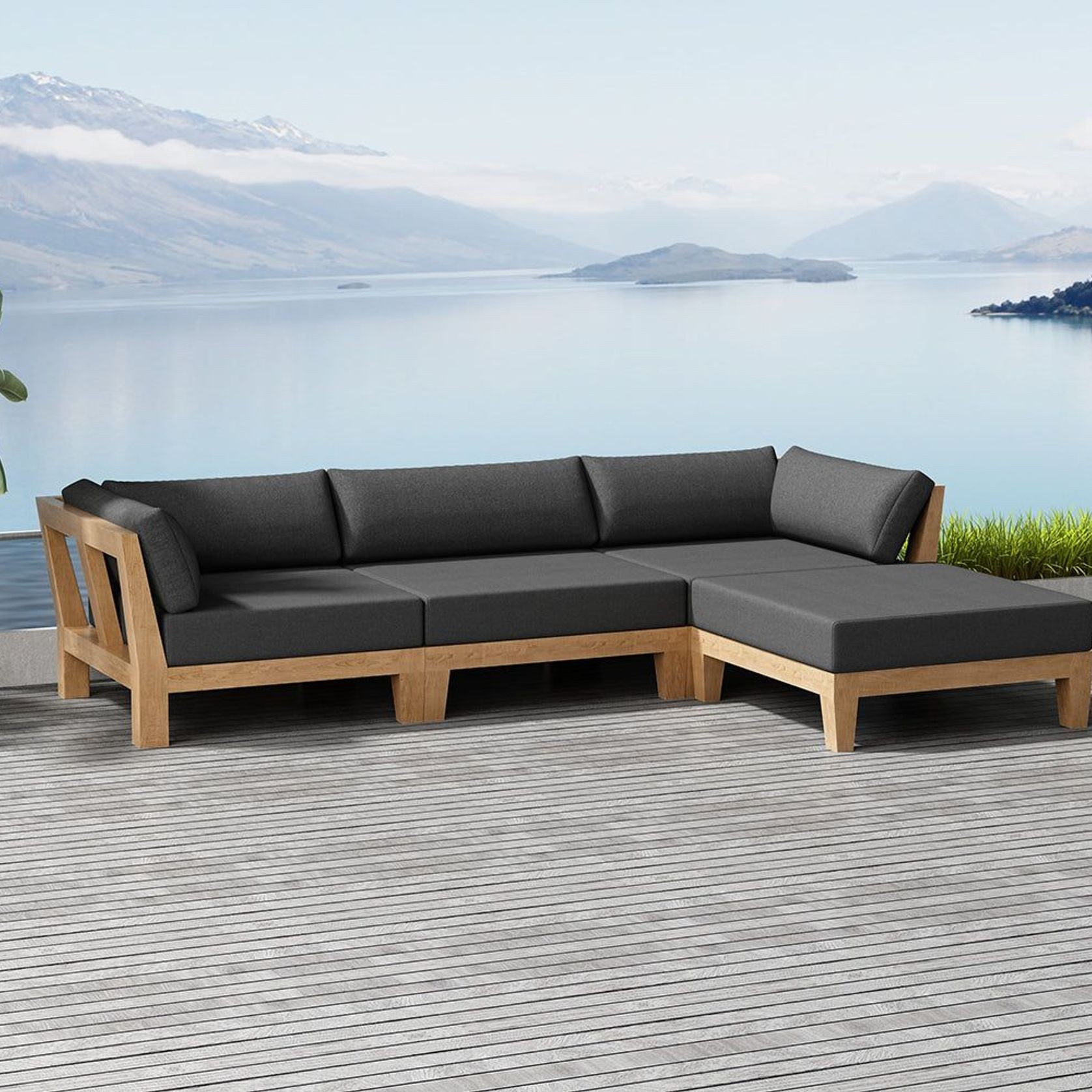 Newport Teak Coffee Table gallery detail image