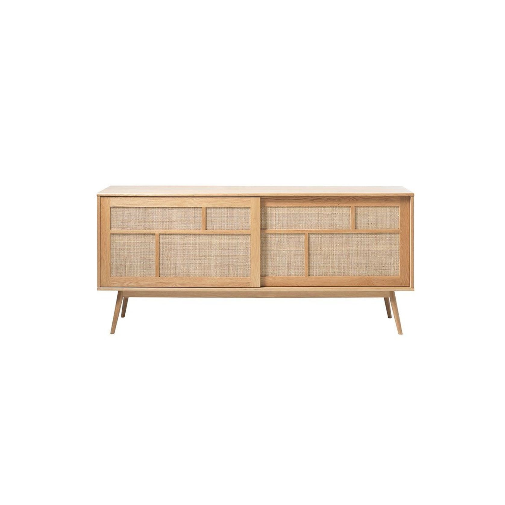 BARRALI Sideboard Buffet 180cm - Natural & Rattan gallery detail image