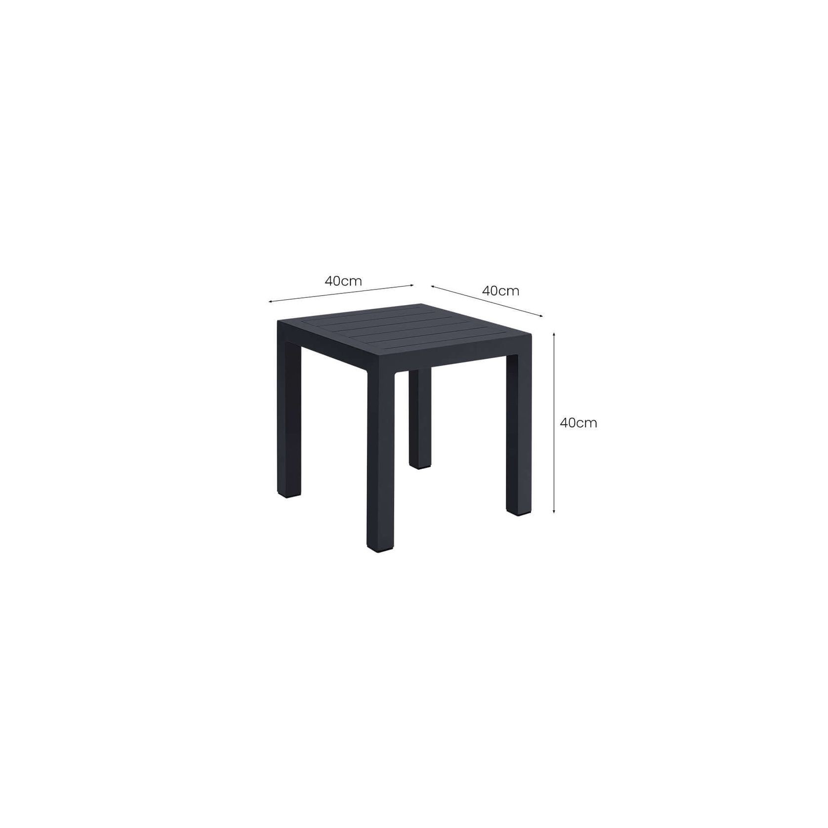 Heron Aluminium Outdoor Side Table gallery detail image