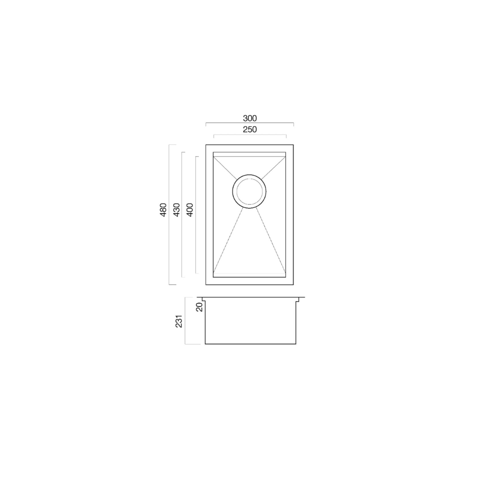 Mini Sink Station | 250 x 400 gallery detail image