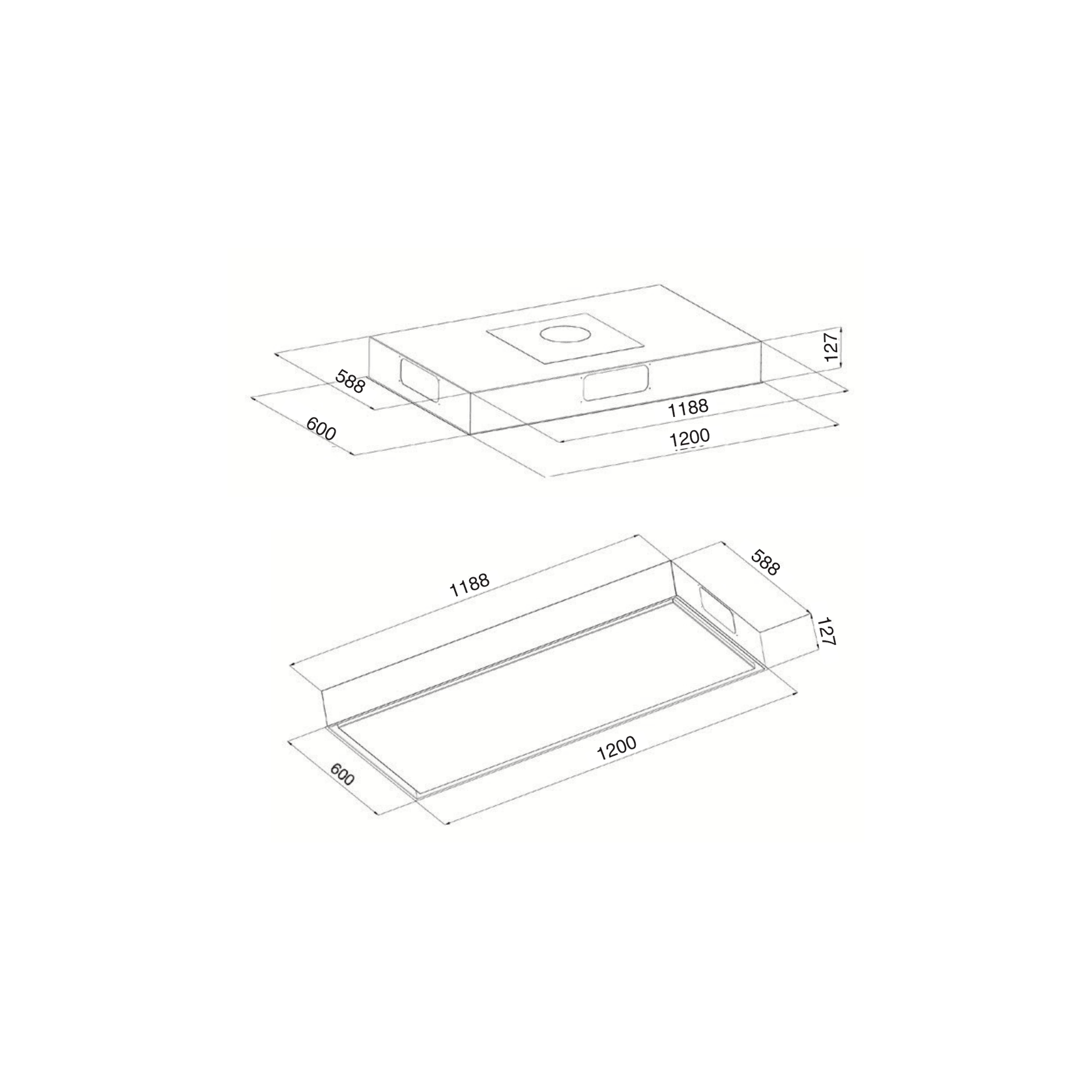 IK22 Ceiling Unit | White gallery detail image