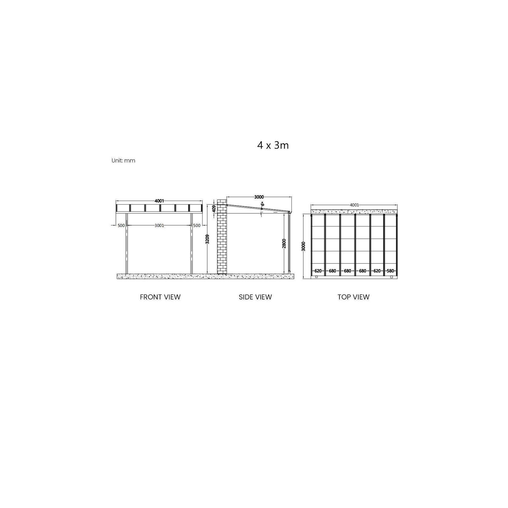Urban Wall Mounted Patio Cover Collection gallery detail image