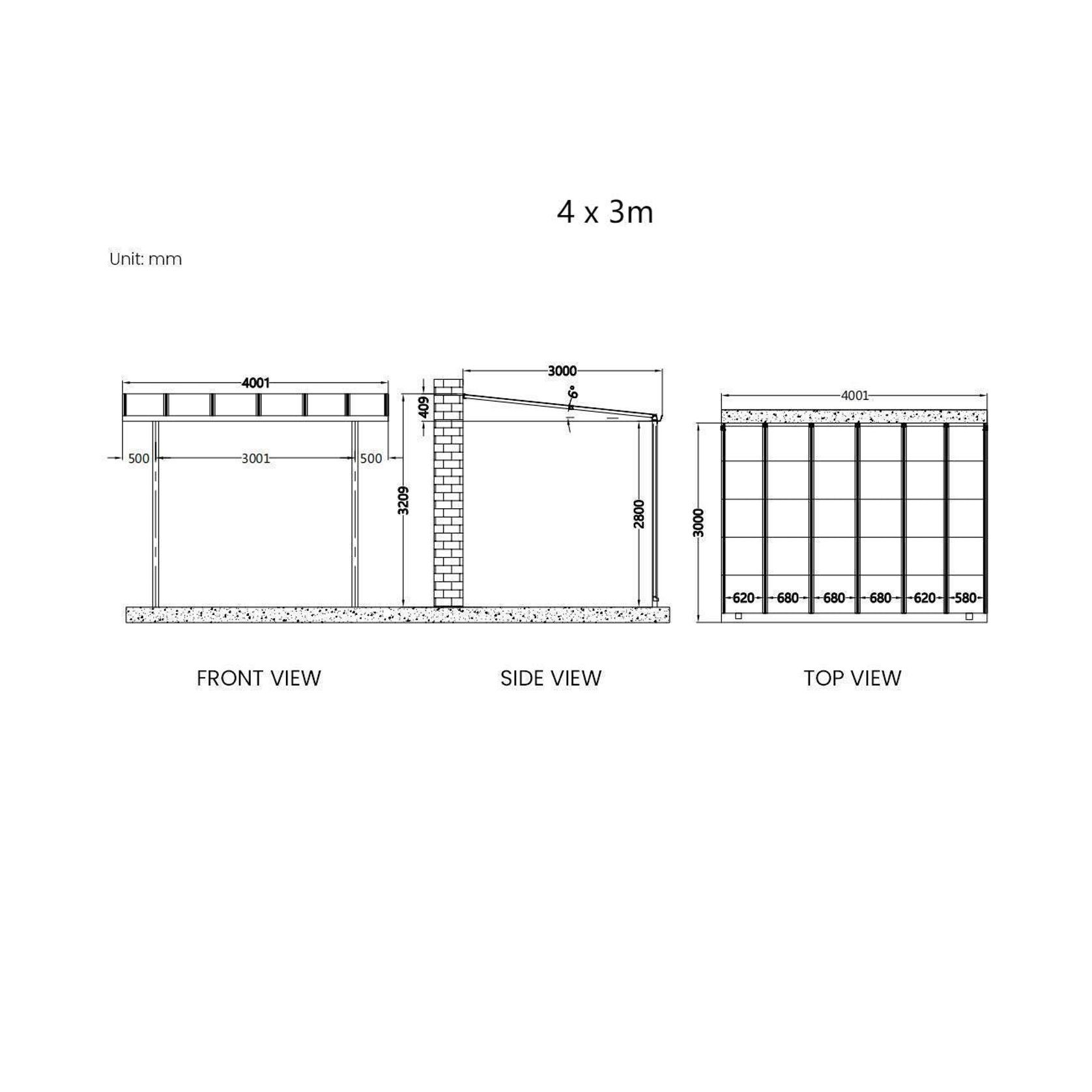 Urban Wall Mounted Patio Cover Collection gallery detail image