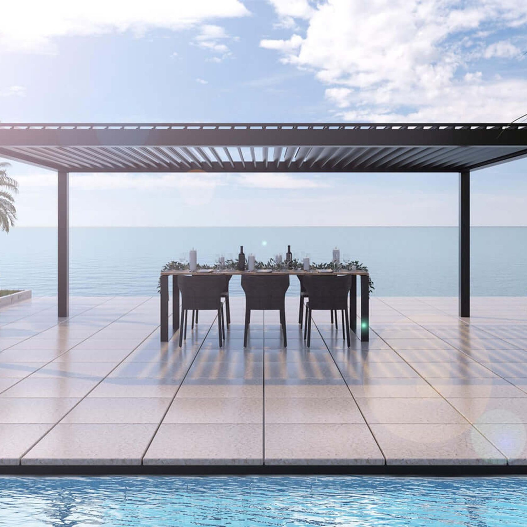 Custom Louvred Pergola gallery detail image