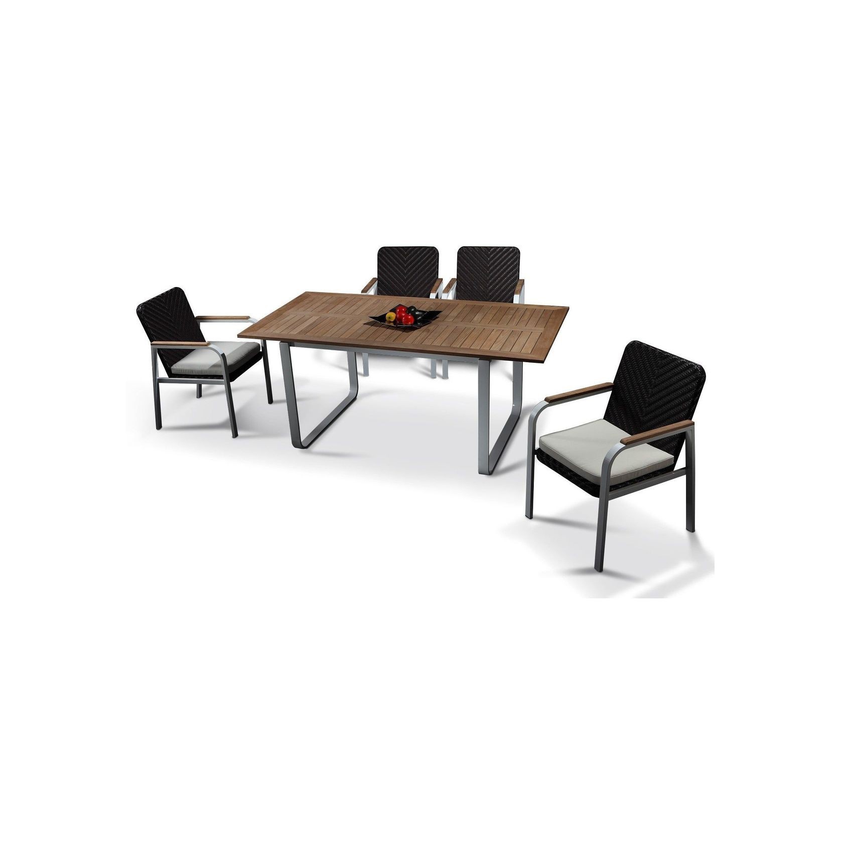 Rola Teak Outdoor Dining Setting gallery detail image