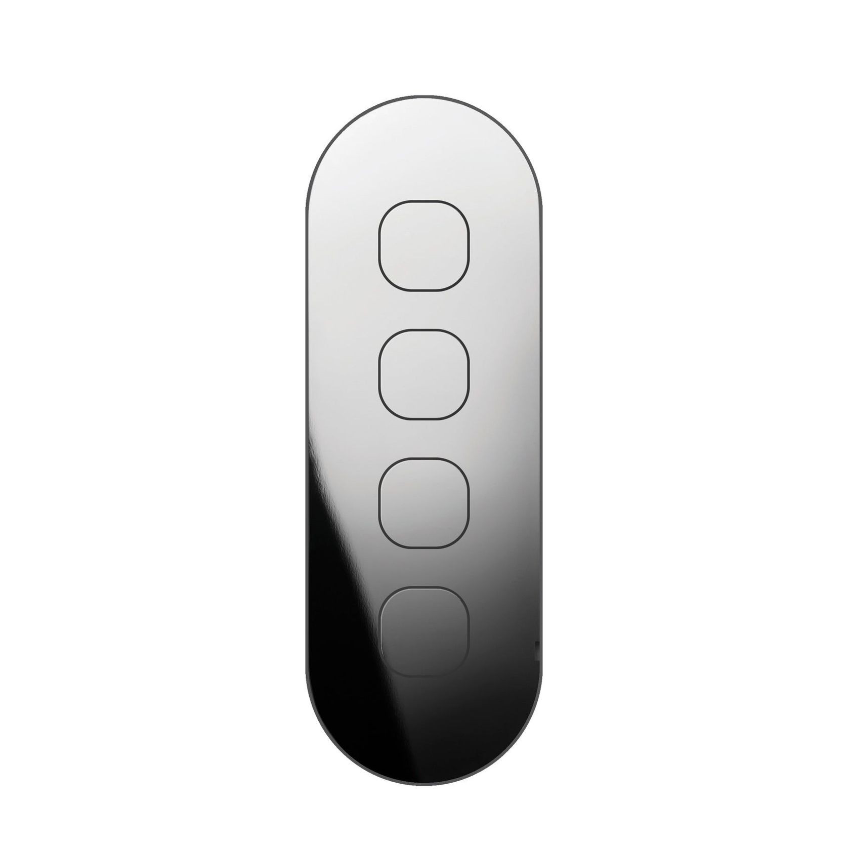 13 Carbon 4 Gang Switch Grid Faceplate gallery detail image