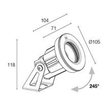 Moby P 1.0 Underwater Projector Light gallery detail image