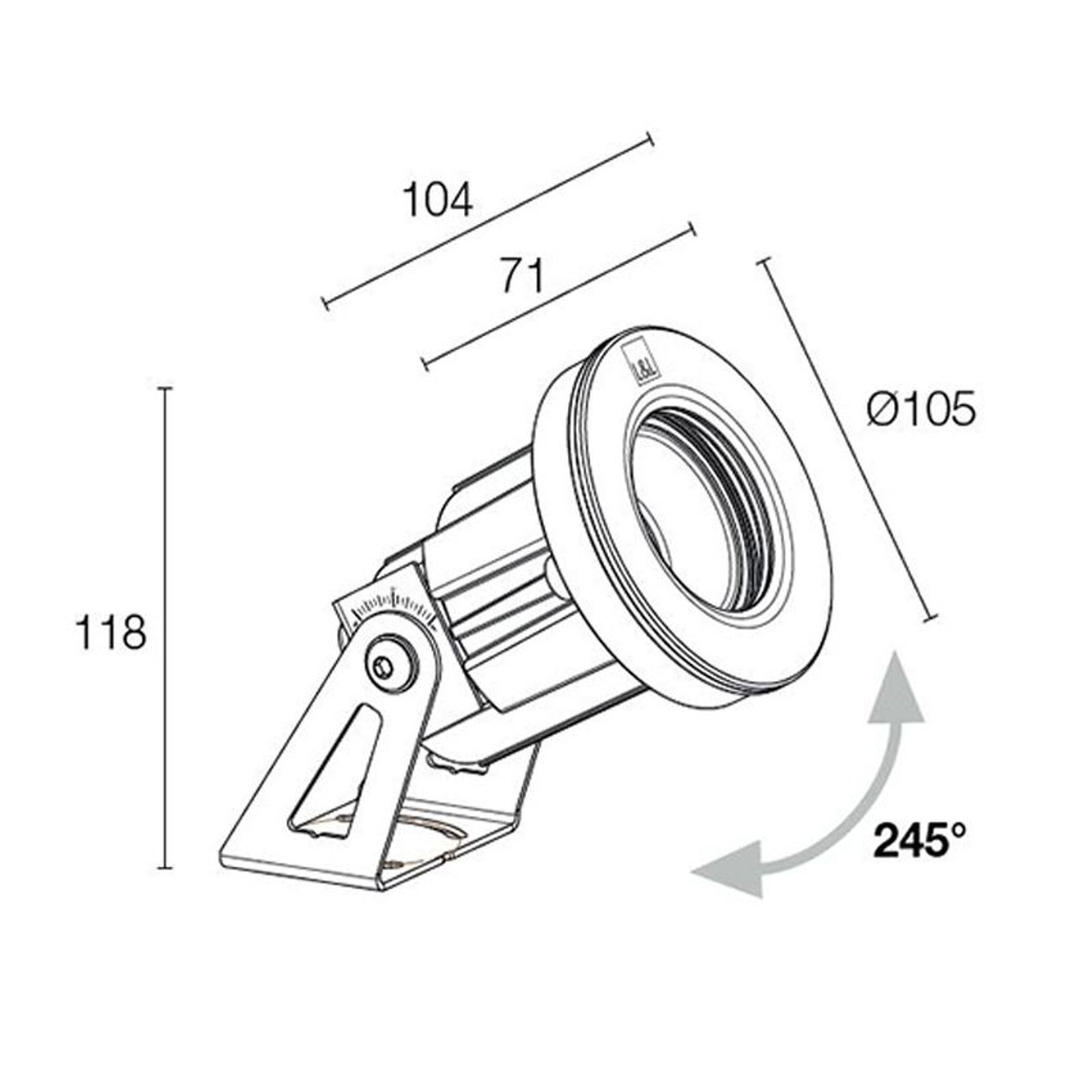 Moby P 1.0 Underwater Projector Light gallery detail image