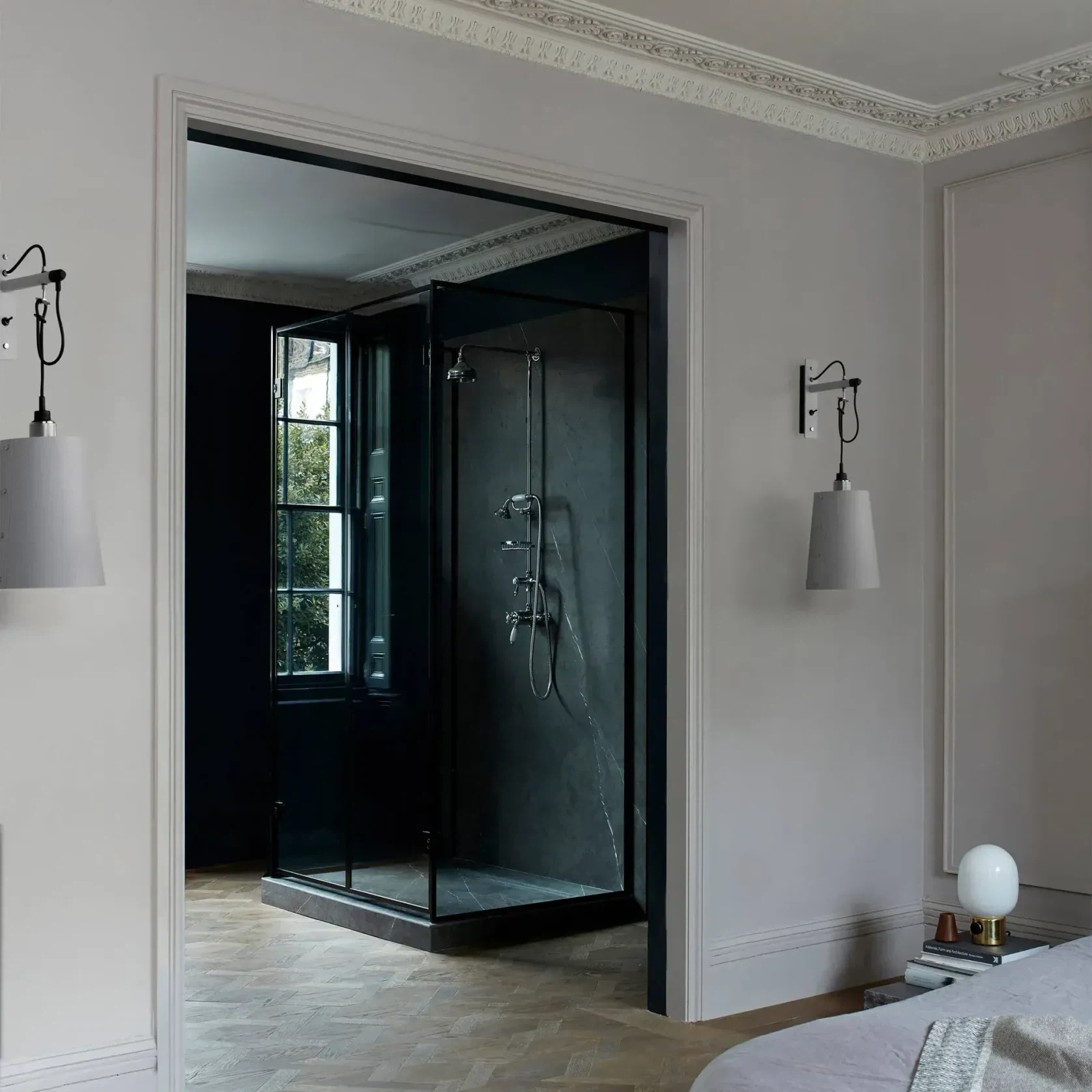 Hooked Wall Light with Shade gallery detail image