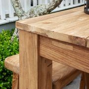 Teak Rectangular Counter Height Table gallery detail image