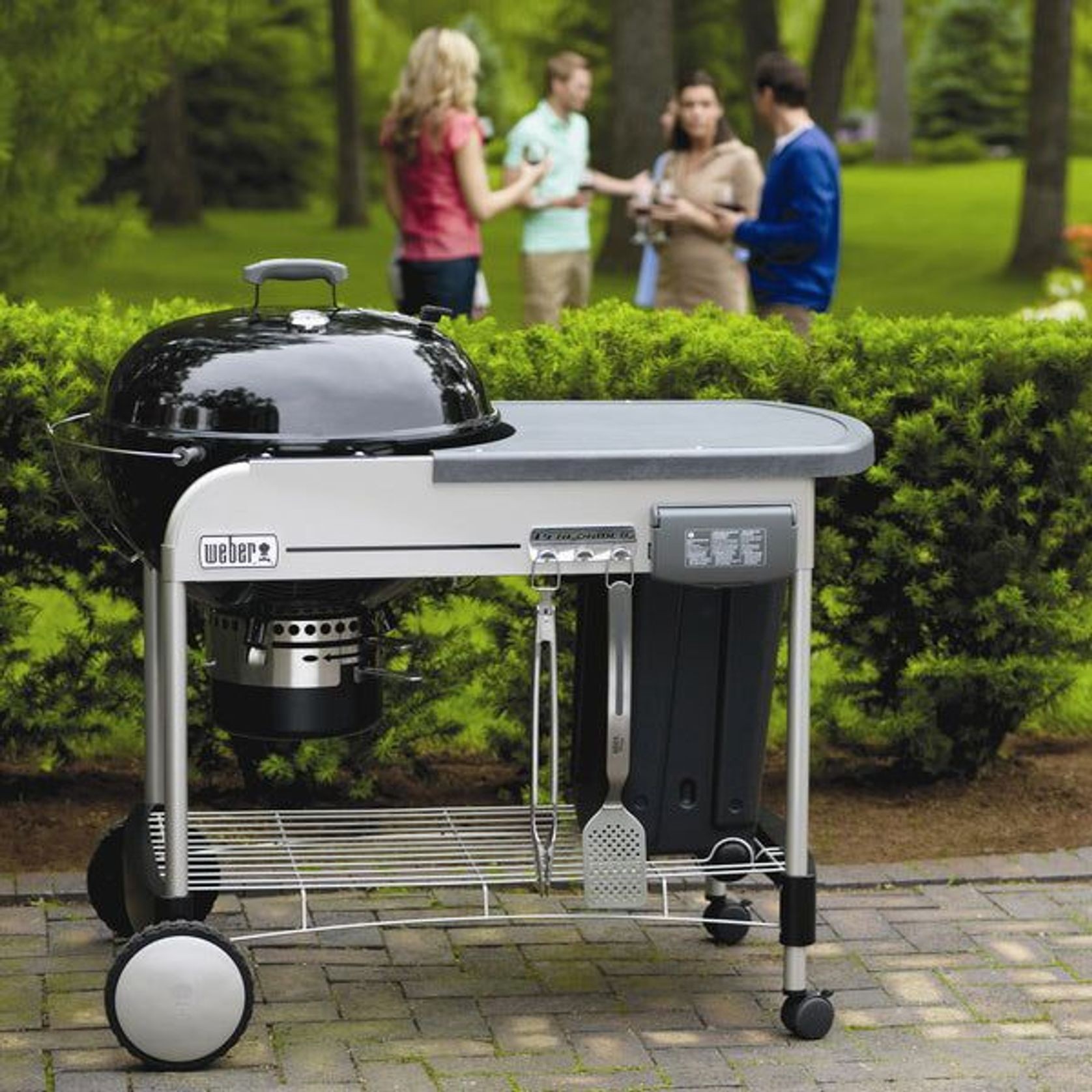 Weber Performer Premium Kettle With GBS Grill gallery detail image