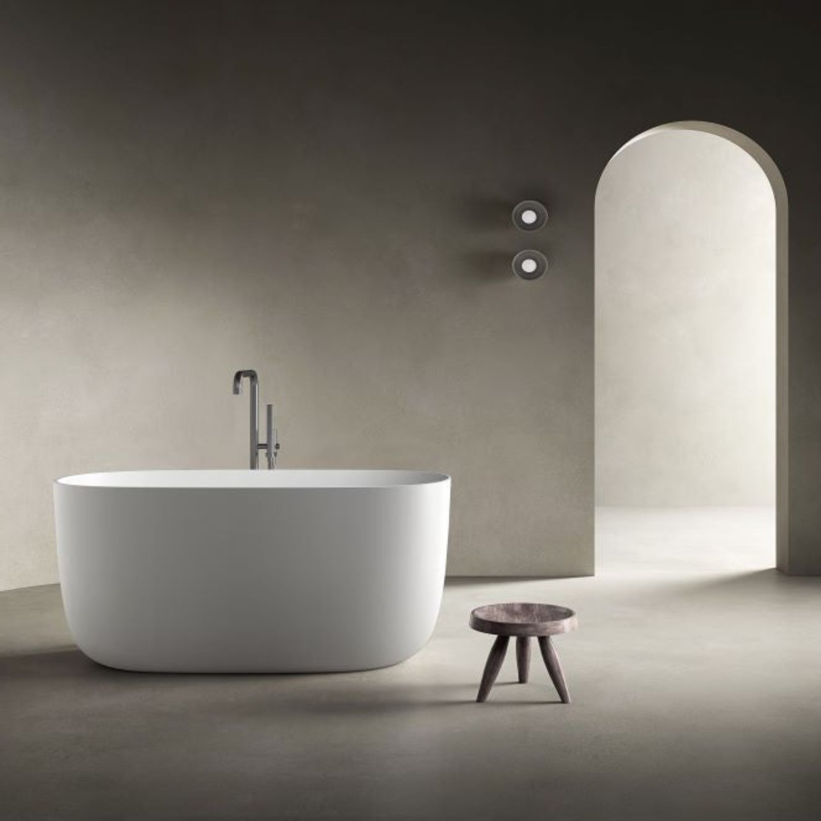 Josei Oval Japanese Soak Tub - 1200mm -MGB01 gallery detail image