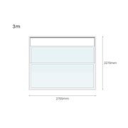 Mediterranean Motorised Vertical Lift Window gallery detail image