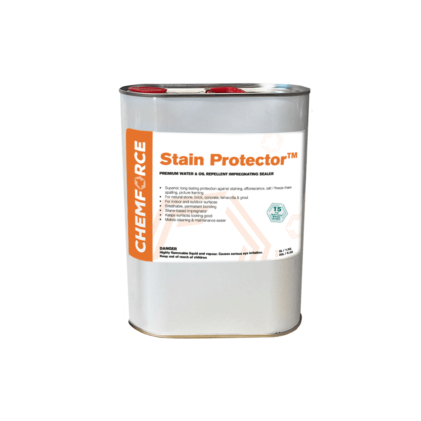 Stain Protector - Natural Finish Stone Sealer - 5 Litre gallery detail image
