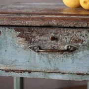 French Antique Painted Side Table gallery detail image